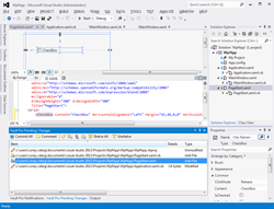 Notify - Visual Studio Screenshot