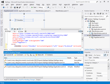 SourceGear Vault Integration with Visual Studio 2012